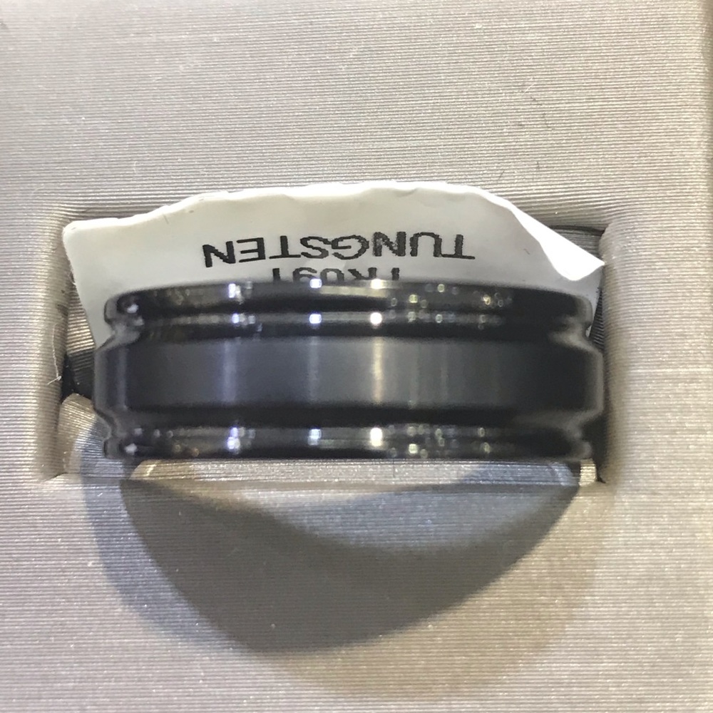 Black Tungsten Ring